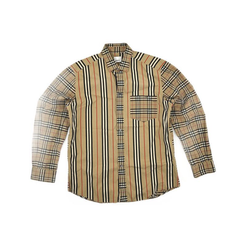 Burberry Burberry Classic Cut Cotton Shirt for Men 0079 Size US L / EU 52-54 / 3 - 5 Thumbnail