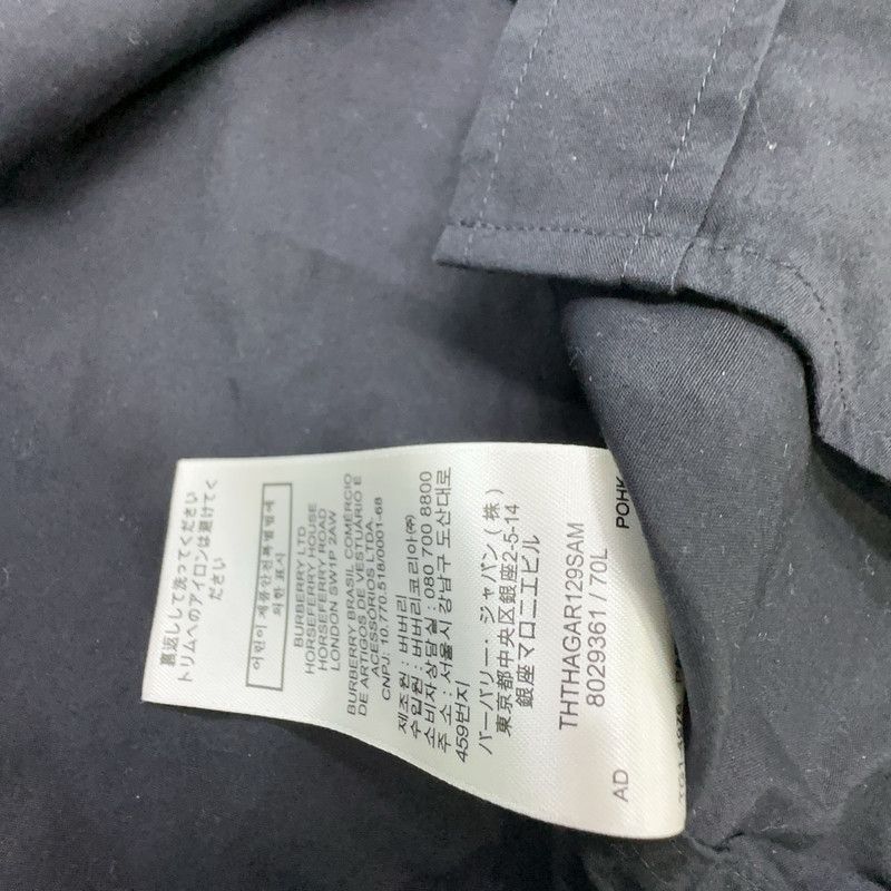 Burberry Burberry Pocket Short Sleeve Shirt Black 0079 Size US M / EU 48-50 / 2 - 5 Thumbnail