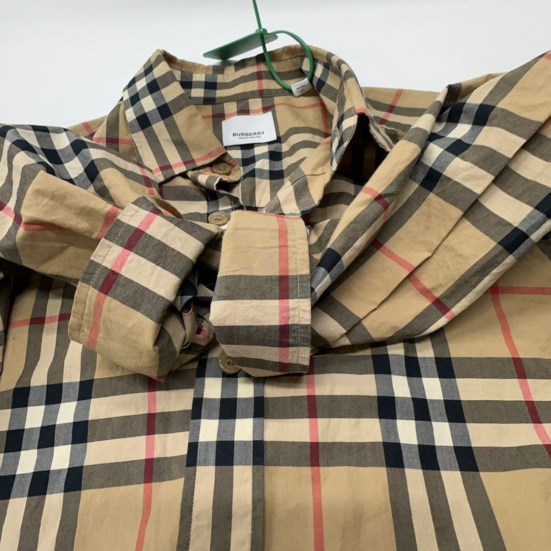 Burberry Burberry Classic Check Long Sleeve Shirt 0079 Size US XS / EU 42 / 0 - 7 Thumbnail