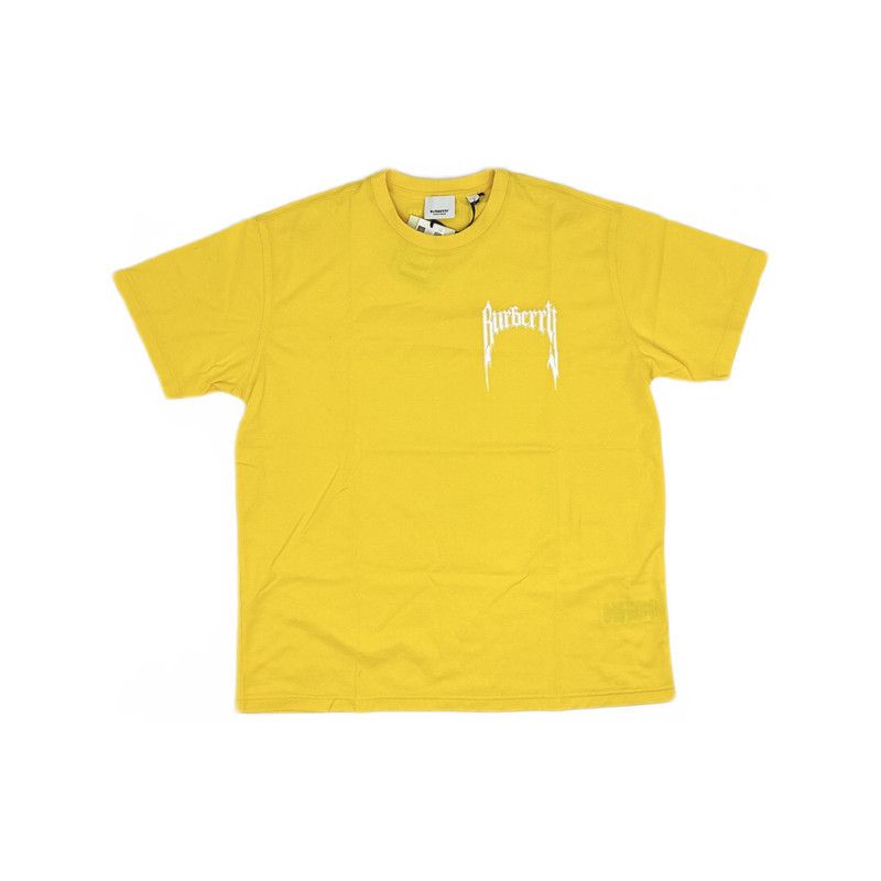 Burberry Burberry SS23 Letter Print Yellow T-Shirt 0079 Size US S / EU 44-46 / 1 - 8 Thumbnail