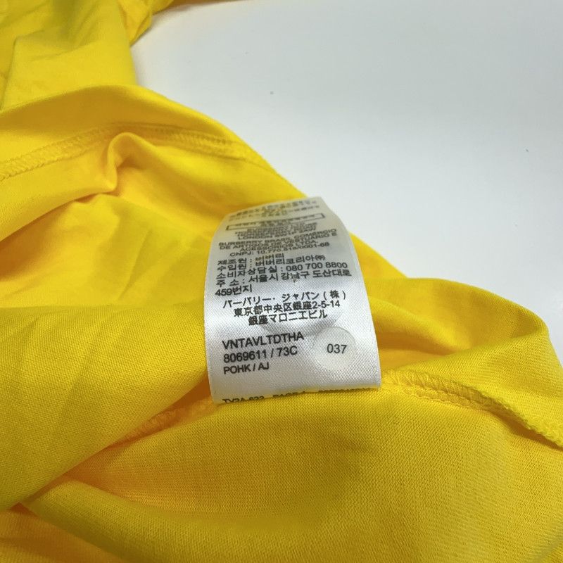 Burberry Burberry SS23 Letter Print Yellow T-Shirt 0079 Size US S / EU 44-46 / 1 - 5 Thumbnail