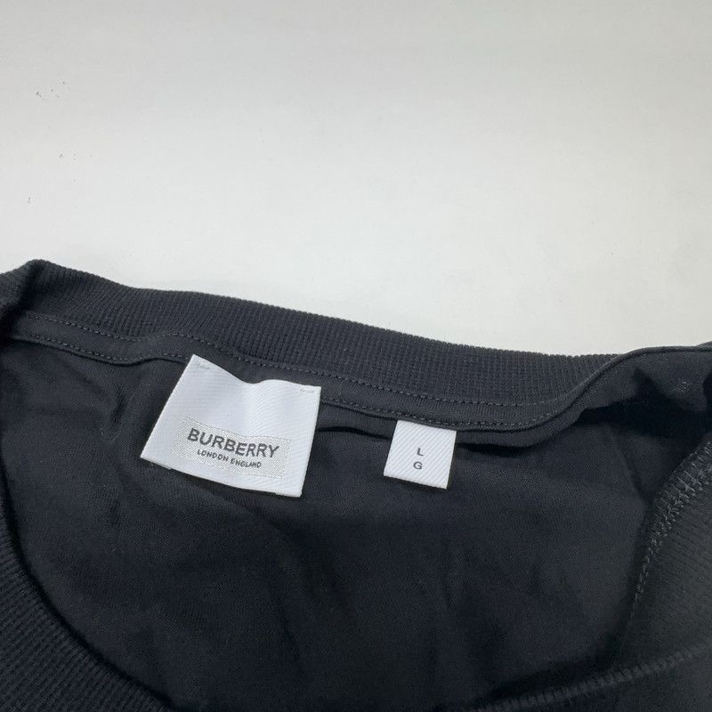 Burberry Burberry SS22 Black Cotton Short Sleeve T-Shirt 0079 Size US L / EU 52-54 / 3 - 5 Thumbnail