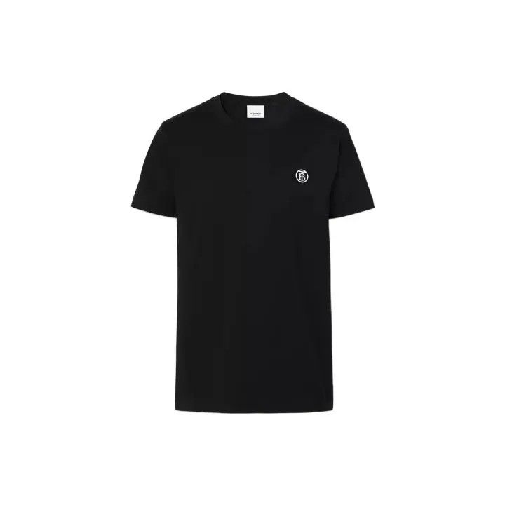 Burberry Burberry SS22 Black Cotton Short Sleeve T-Shirt 0079 Size US L / EU 52-54 / 3 - 4 Thumbnail