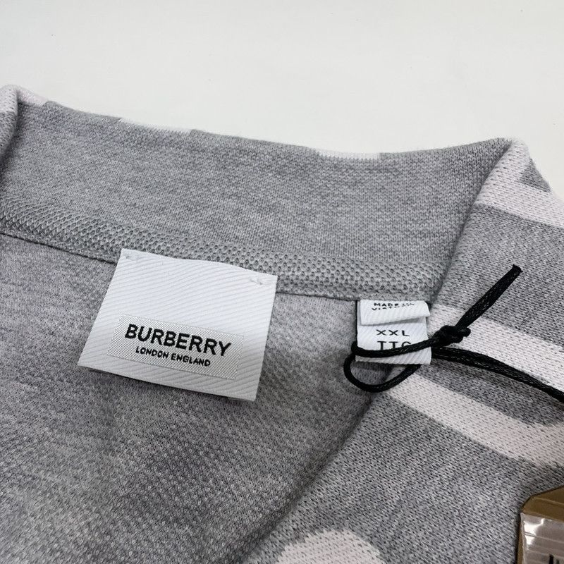 Burberry Burberry Casual Logo Short Sleeve Polo Shirt 0079 Size US XXL / EU 58 / 5 - 4 Thumbnail