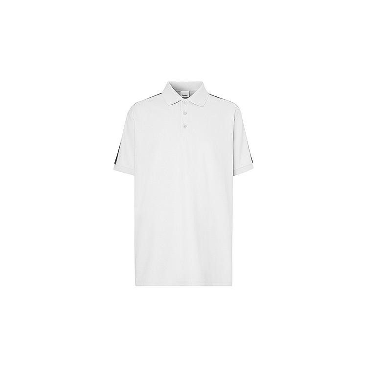 Burberry Burberry Logo Tape Short Sleeve Polo Shirt 0079 Size US M / EU 48-50 / 2 - 13 Thumbnail