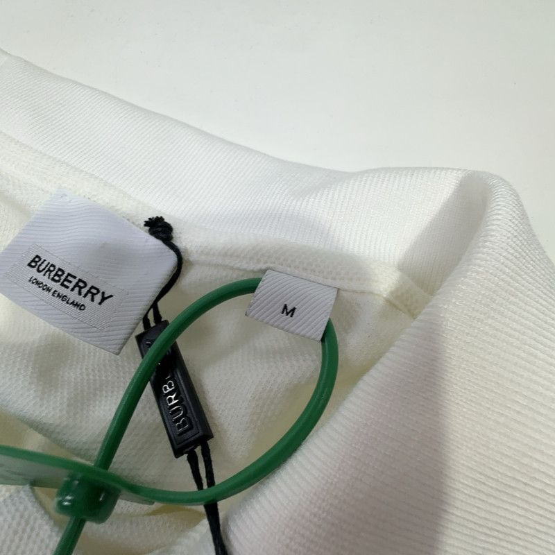 Burberry Burberry Logo Tape Short Sleeve Polo Shirt 0079 Size US M / EU 48-50 / 2 - 5 Thumbnail