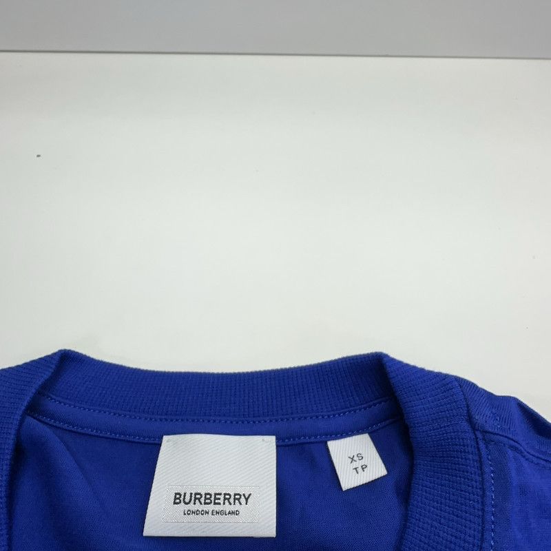 Burberry Burberry Blue Embroidered Casual T-Shirt 0079 Size US XS / EU 42 / 0 - 4 Thumbnail