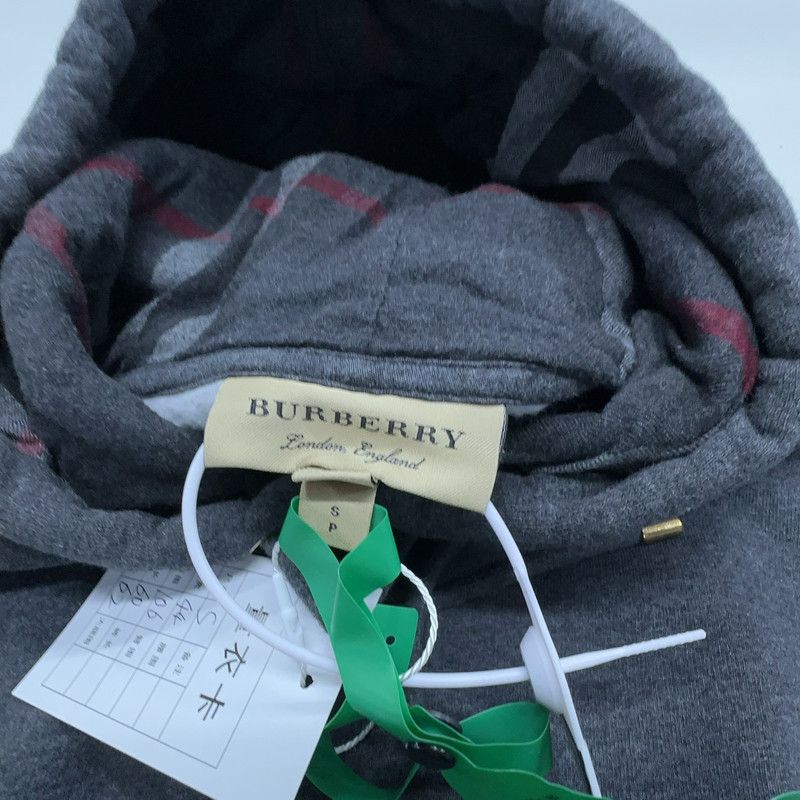 Burberry Burberry Gray Hoodie Long-Sleeve Sweatshirt 0079 Size US S / EU 44-46 / 1 - 7 Thumbnail