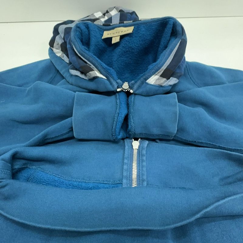 Burberry Burberry Logo Print Zip-Up Hoodie for Men 0079 Size US S / EU 44-46 / 1 - 5 Thumbnail