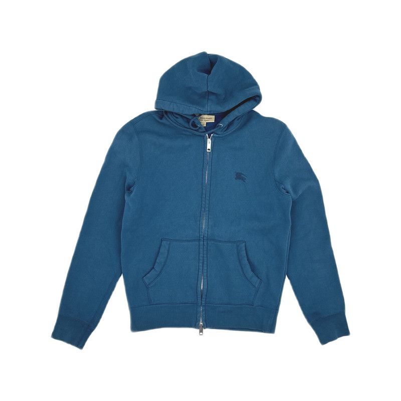 Burberry Burberry Logo Print Zip-Up Hoodie for Men 0079 Size US S / EU 44-46 / 1 - 2 Thumbnail