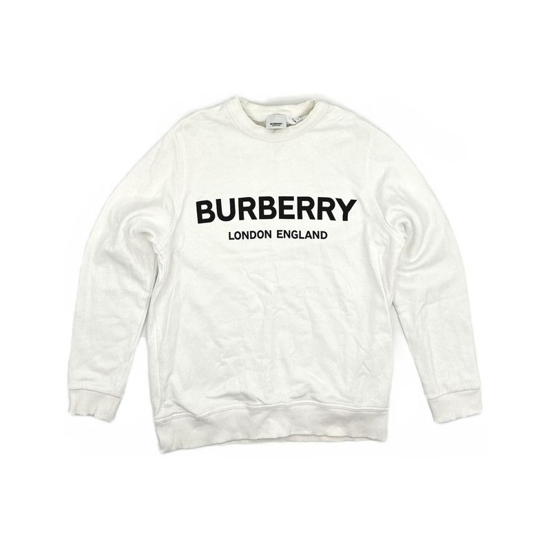 Burberry Burberry Logo Print Long Sleeve Sweatshirt 0079 Size US M / EU 48-50 / 2 - 8 Thumbnail