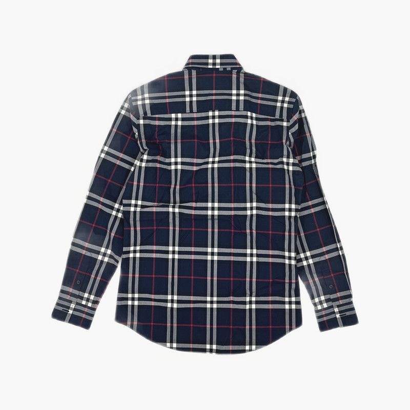 Burberry Burberry Men's SS23 Plaid Long Sleeve Shirt 0079 Size US XS / EU 42 / 0 - 5 Thumbnail
