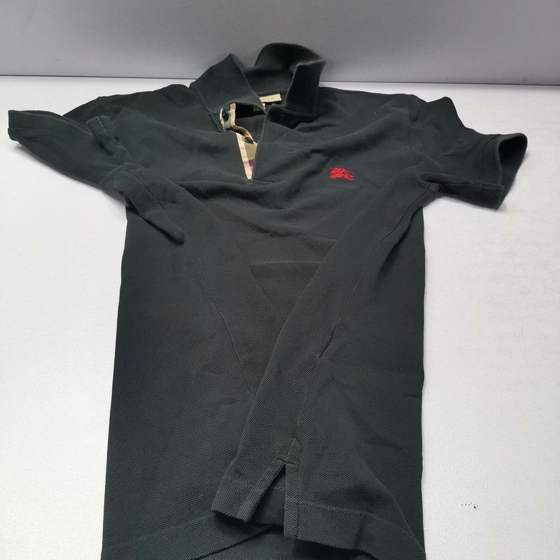 Burberry Burberry Embroidered Logo Casual Polo Shirt 0079 Size US XS / EU 42 / 0 - 6 Thumbnail