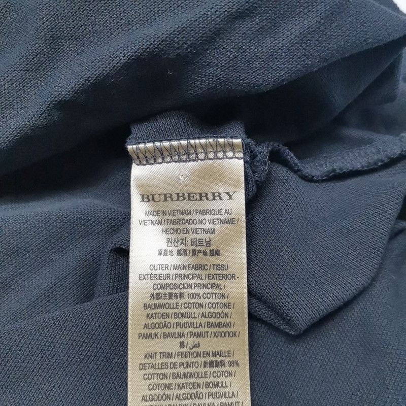 Burberry Burberry Embroidered Logo Casual Polo Shirt 0079 Size US XS / EU 42 / 0 - 15 Thumbnail