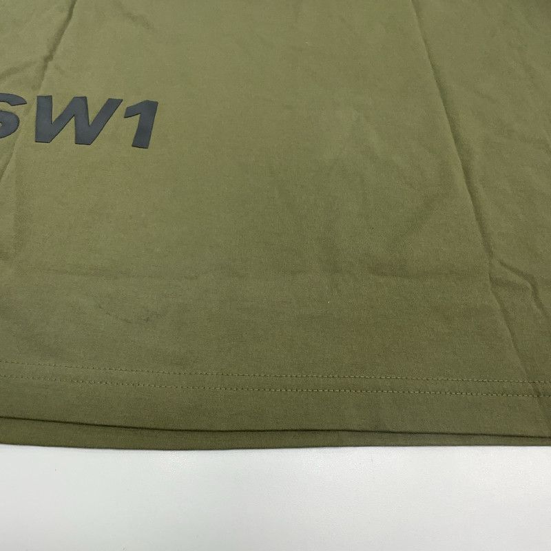 Burberry Burberry Letter Print Green Short Sleeve T-Shirt 0079 Size US XL / EU 56 / 4 - 3 Thumbnail