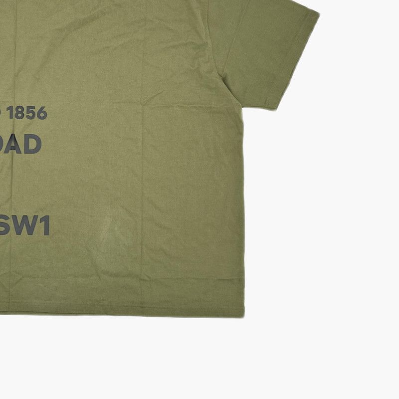 Burberry Burberry Letter Print Green Short Sleeve T-Shirt 0079 Size US XL / EU 56 / 4 - 8 Thumbnail