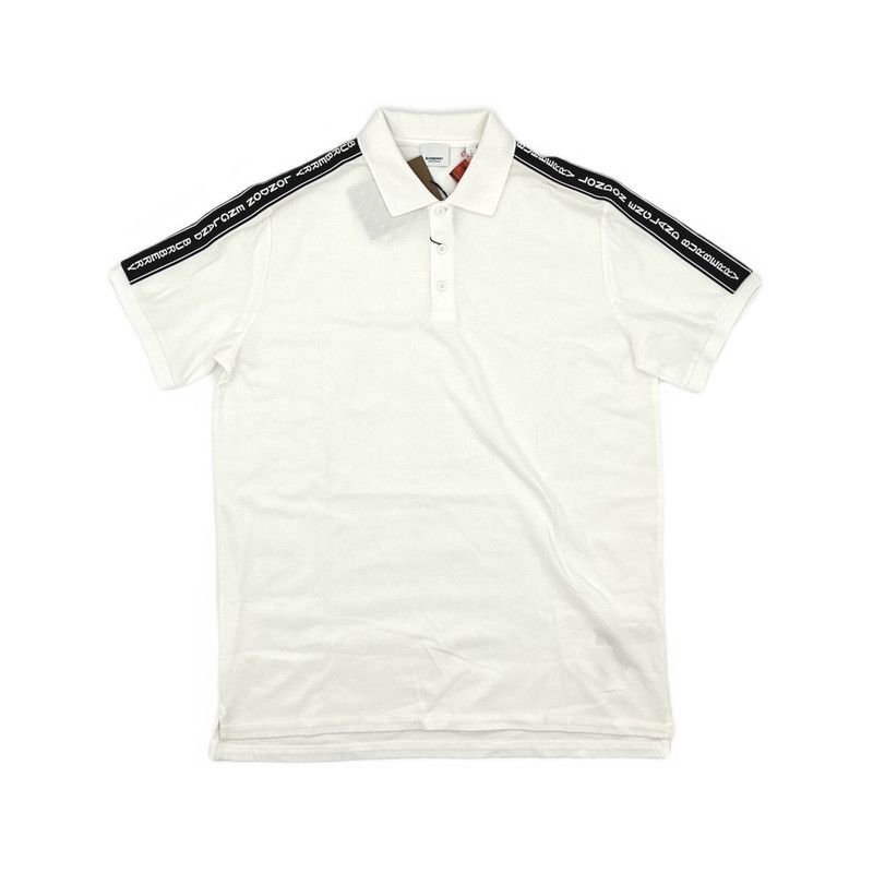 Burberry Burberry Logo Tape Short Sleeve Polo Shirt 0079 Size US L / EU 52-54 / 3 - 4 Thumbnail