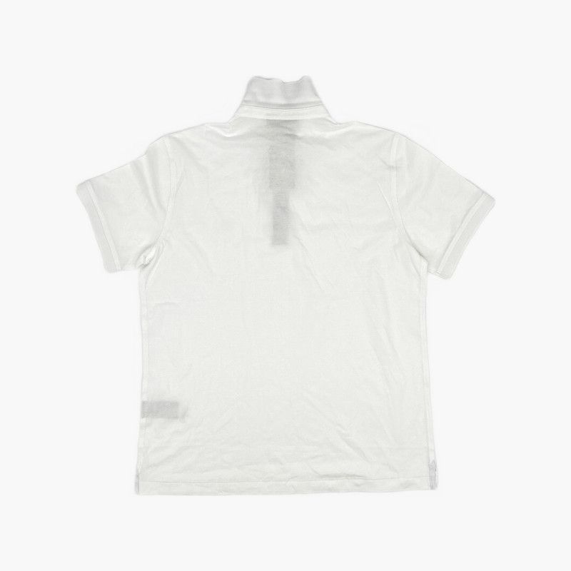 Burberry Burberry Classic White Short Sleeve Polo Shirt 0079 Size US XL / EU 56 / 4 - 4 Thumbnail
