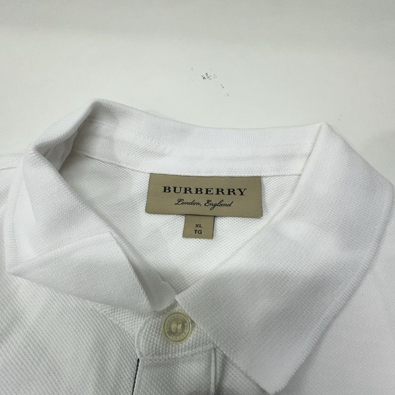 Burberry Burberry SS22 Plain Button-Down Collar Polo Shirt 0079 Size US XL / EU 56 / 4 - 3 Thumbnail
