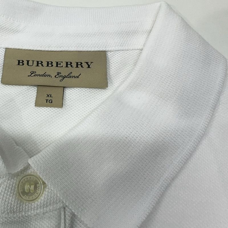 Burberry Burberry SS22 Plain Button-Down Collar Polo Shirt 0079 Size US XL / EU 56 / 4 - 6 Thumbnail