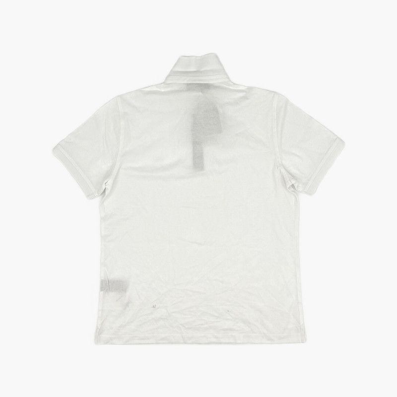 Burberry Burberry SS22 Solid White Short Sleeve Polo 0079 Size US XL / EU 56 / 4 - 2 Thumbnail