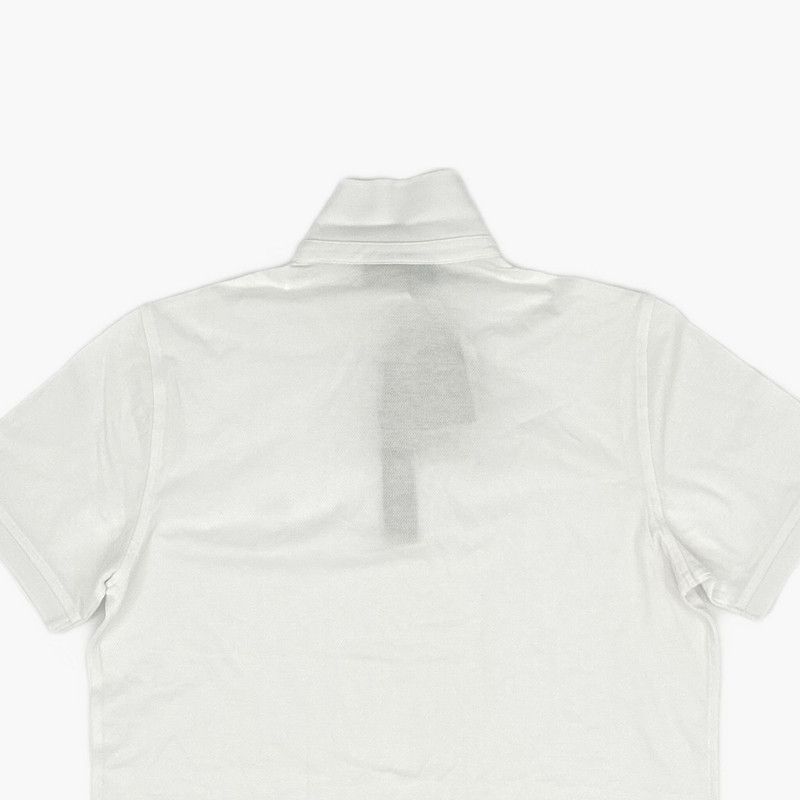 Burberry Burberry SS22 Solid White Short Sleeve Polo 0079 Size US XL / EU 56 / 4 - 8 Thumbnail