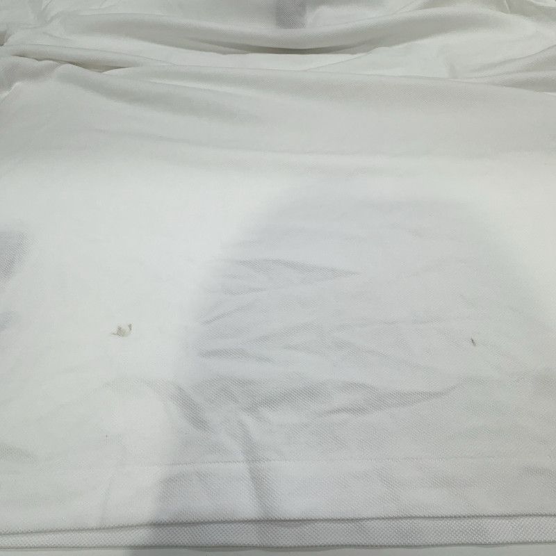 Burberry Burberry SS22 Solid White Short Sleeve Polo 0079 Size US XL / EU 56 / 4 - 4 Thumbnail