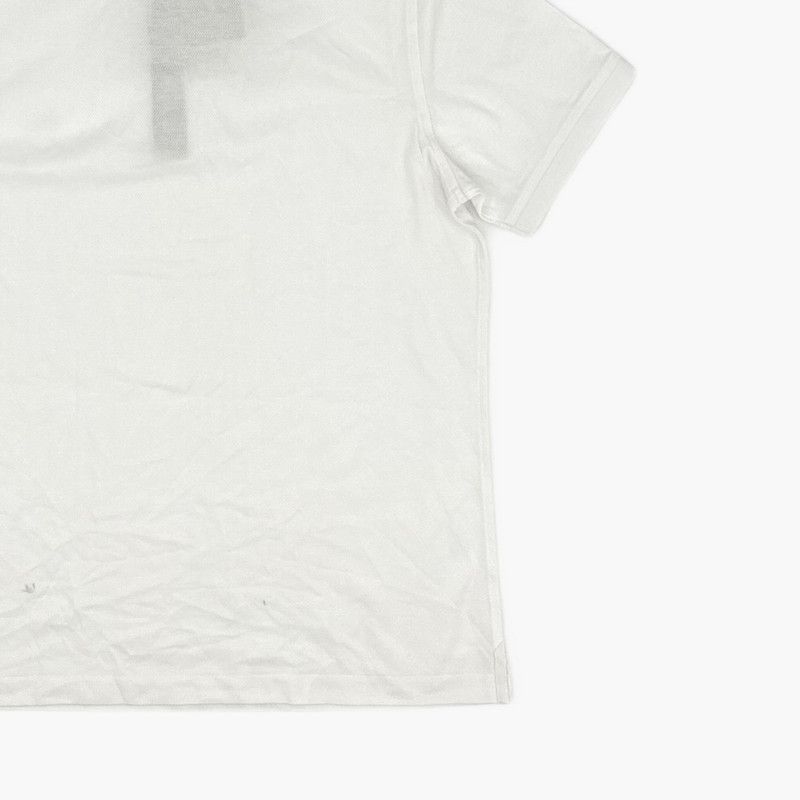 Burberry Burberry SS22 Solid White Short Sleeve Polo 0079 Size US XL / EU 56 / 4 - 7 Thumbnail