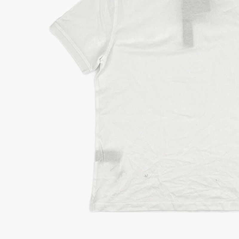 Burberry Burberry SS22 Solid White Short Sleeve Polo 0079 Size US XL / EU 56 / 4 - 6 Thumbnail