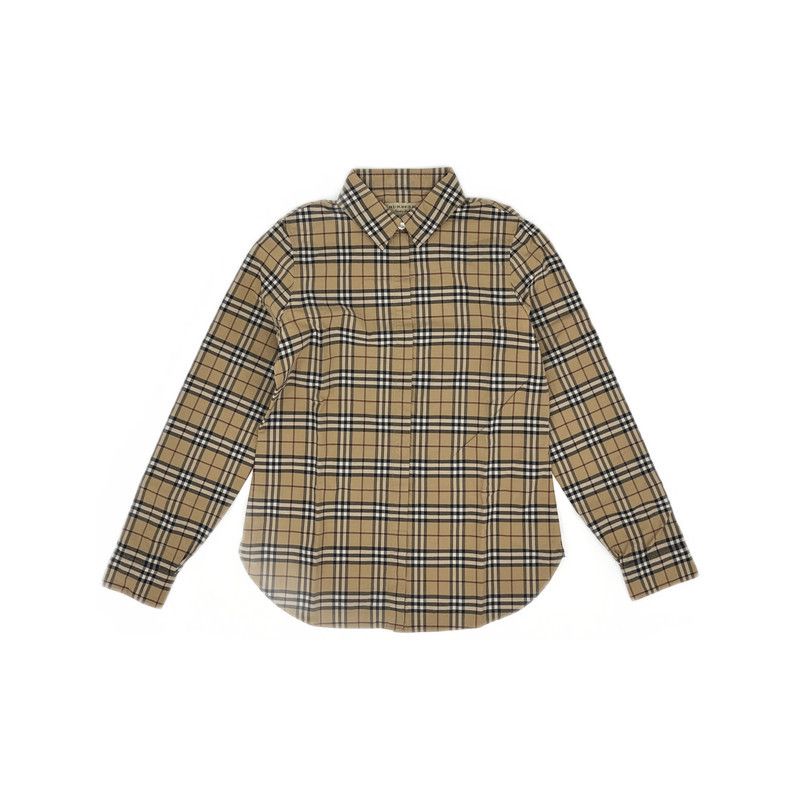 Burberry Burberry Cotton Long Sleeve Shirt for Men 0079 Size US XS / EU 42 / 0 - 9 Thumbnail