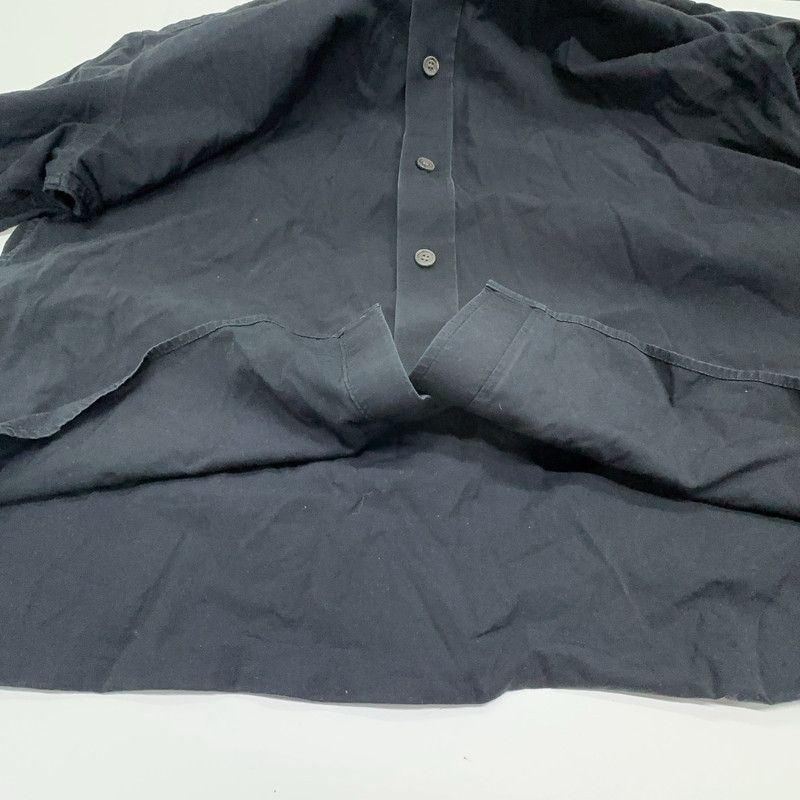 Burberry Burberry Classic Plaid Collar Black Long Sleeve Shirt 0079 Size US M / EU 48-50 / 2 - 10 Thumbnail