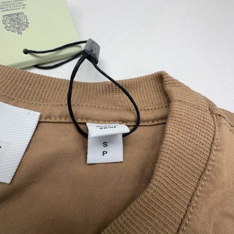 Burberry Burberry Casual Logo Embroidered Short Sleeve T-Shirt 0079 Size US S / EU 44-46 / 1 - 3 Thumbnail