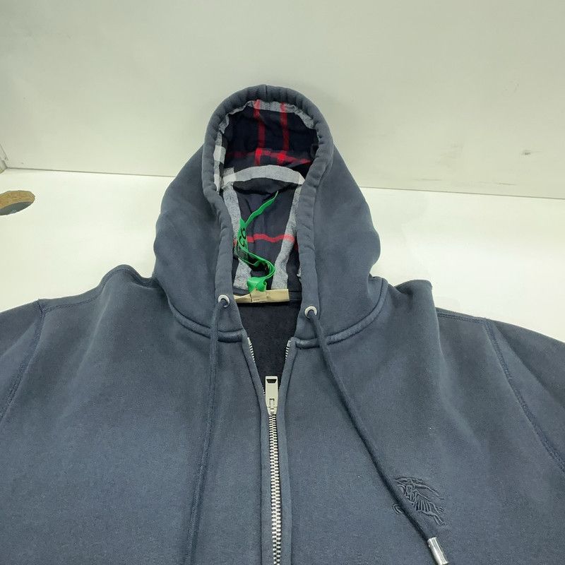 Burberry Burberry Casual Hooded Jacket Dark Blue 0079 Size US XL / EU 56 / 4 - 8 Thumbnail