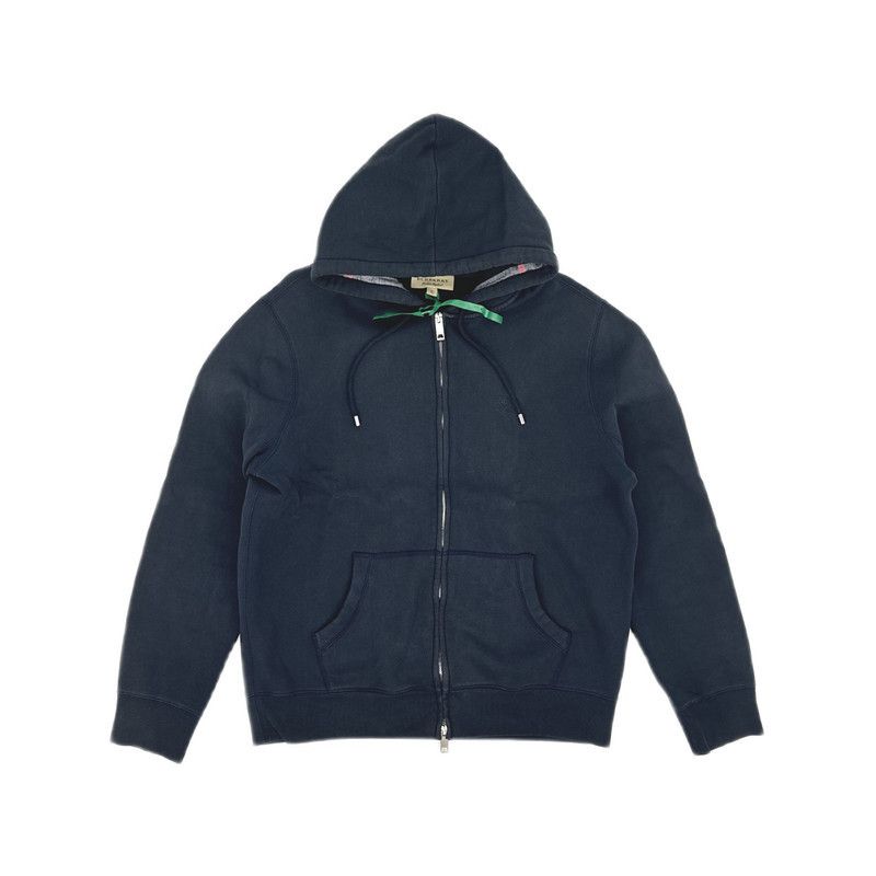 Burberry Burberry Casual Hooded Jacket Dark Blue 0079 Size US XL / EU 56 / 4 - 10 Thumbnail