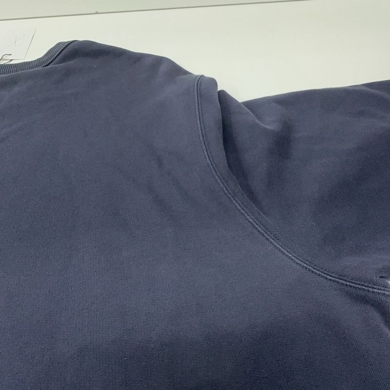 Burberry Burberry Navy Blue Logo Print Long Sleeve Sweatshirt 0079 Size US XL / EU 56 / 4 - 12 Thumbnail