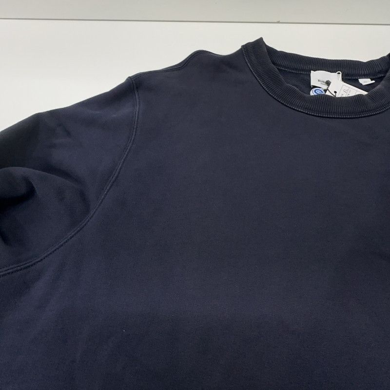 Burberry Burberry Navy Blue Logo Print Long Sleeve Sweatshirt 0079 Size US XL / EU 56 / 4 - 10 Thumbnail