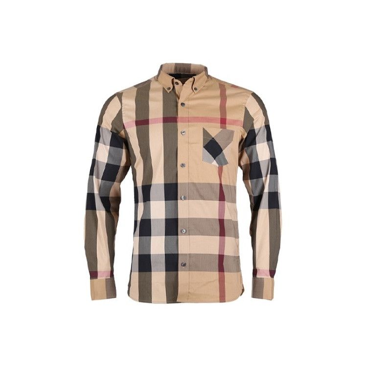 Burberry Burberry Classic Vintage Check Long Sleeve Shirt 0079 Size US S / EU 44-46 / 1 - 6 Thumbnail