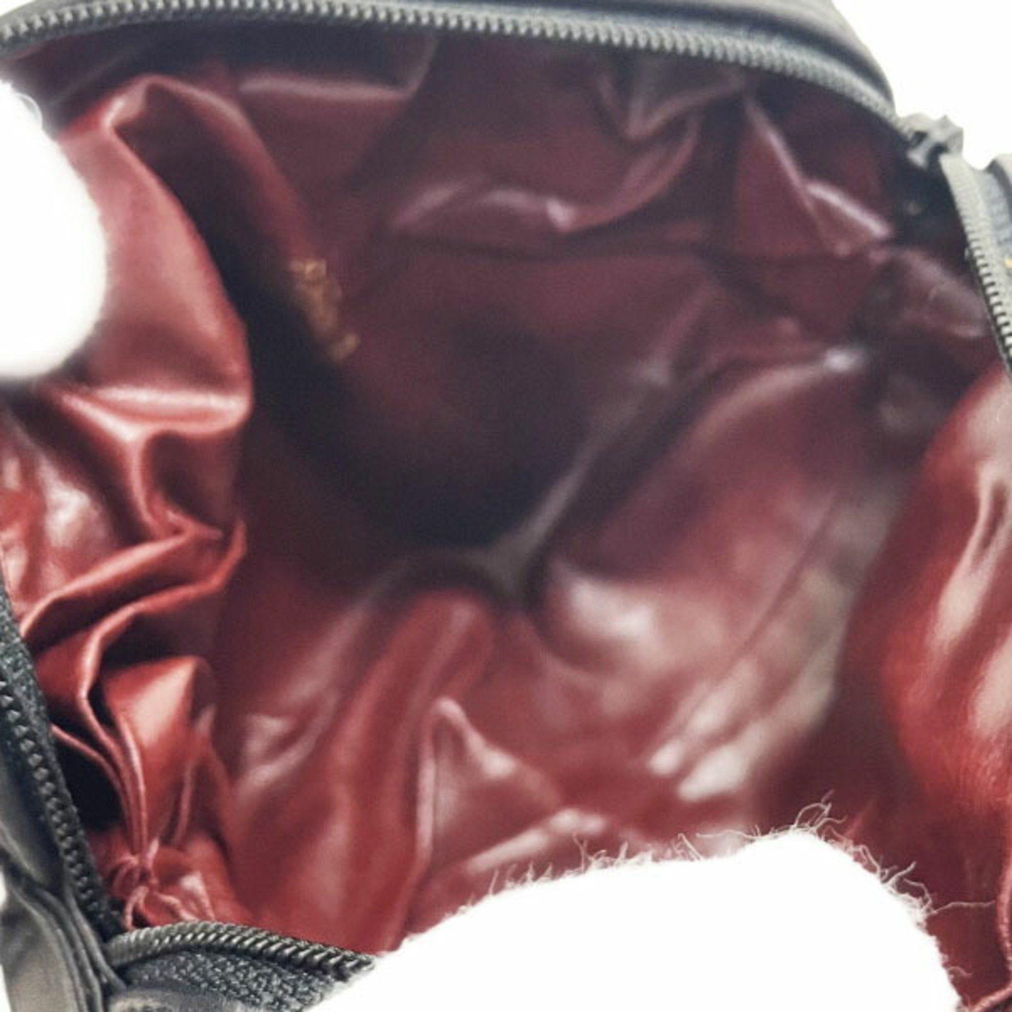 Gucci Gucci Pouch Old Multi Leather Black 039 416 GUCCI Interlocking G GG Gathered Pleated NN-15395 Size ONE SIZE - 6 Thumbnail