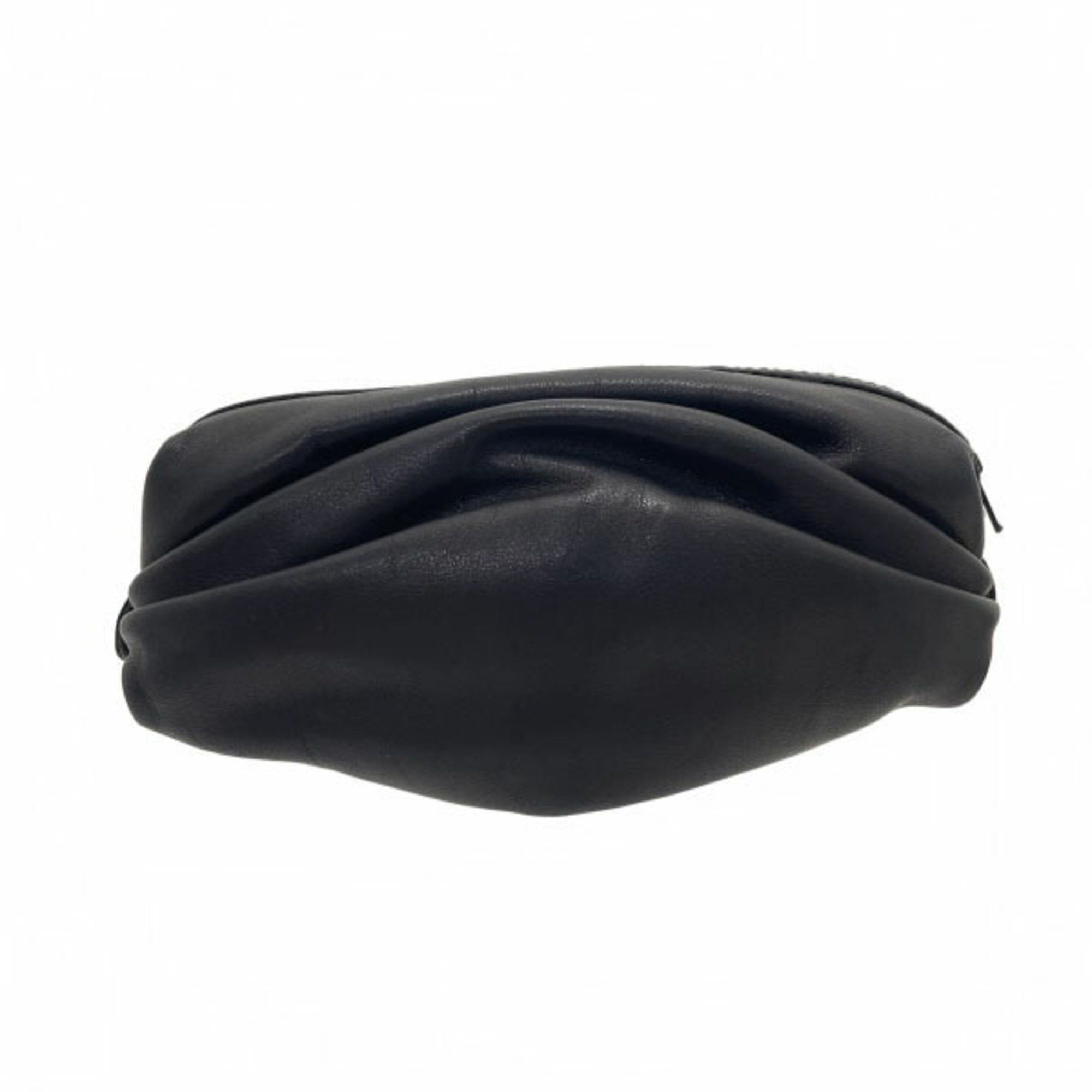Gucci Gucci Pouch Old Multi Leather Black 039 416 GUCCI Interlocking G GG Gathered Pleated NN-15395 Size ONE SIZE - 2 Thumbnail