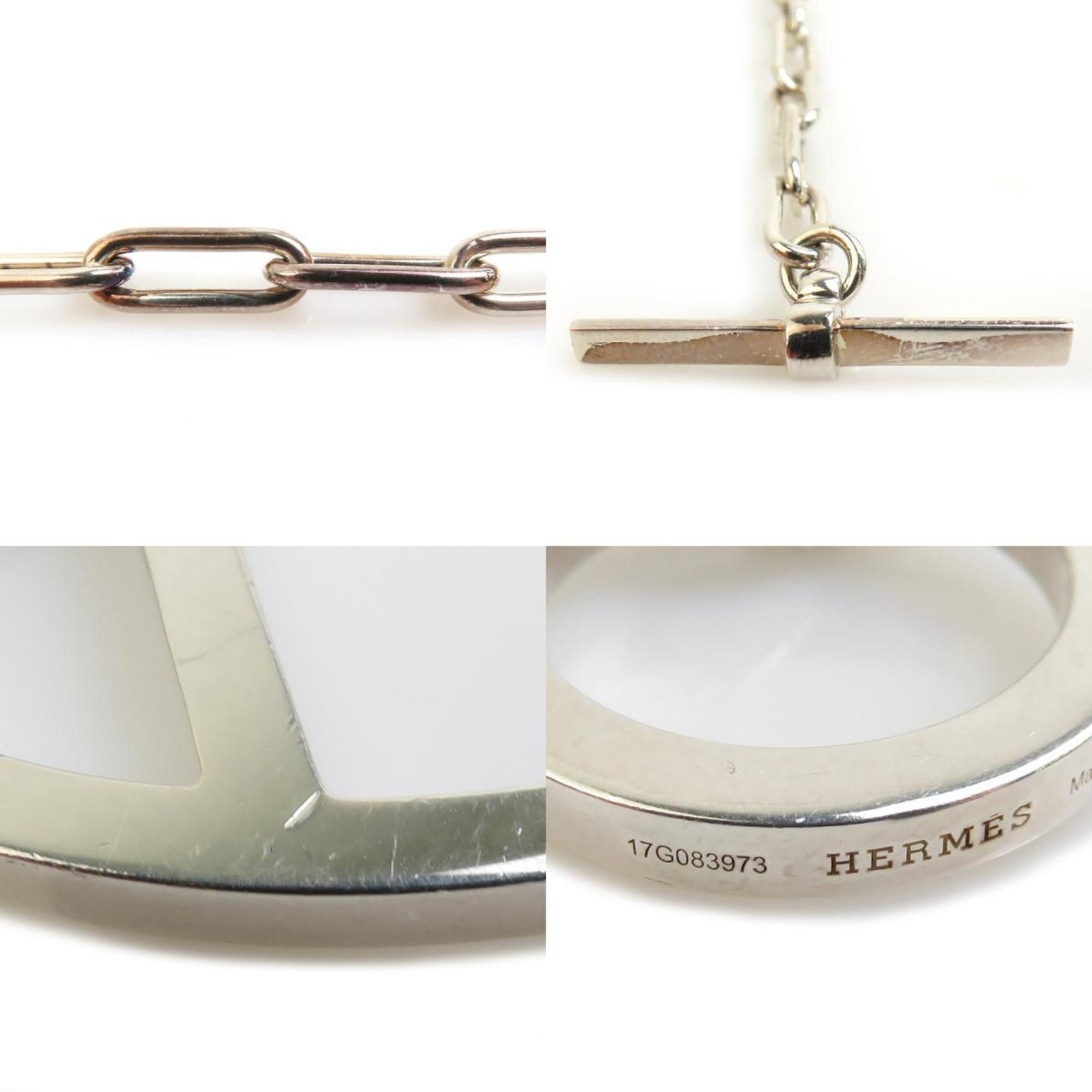 Hermes Hermes Necklace Chaine d'Ancrehem Silver 925 Men's Women's 90140a Size ONE SIZE - 4 Thumbnail