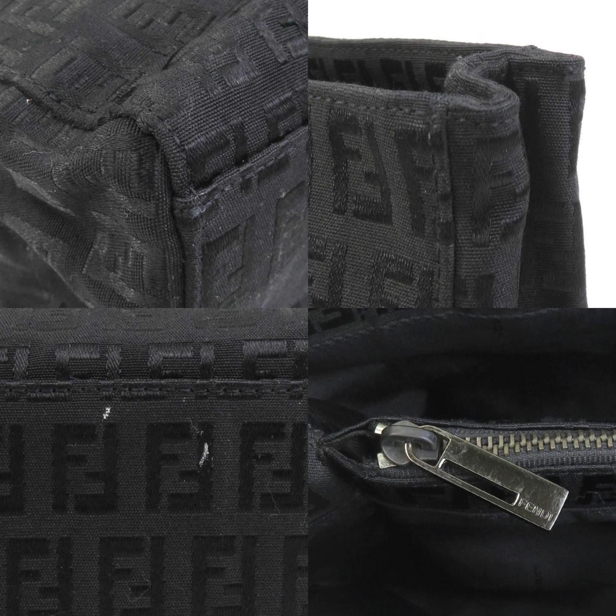 Fendi FENDI Zucchino Nylon Canvas Handbag Black Women's 56178a Size ONE SIZE - 3 Thumbnail
