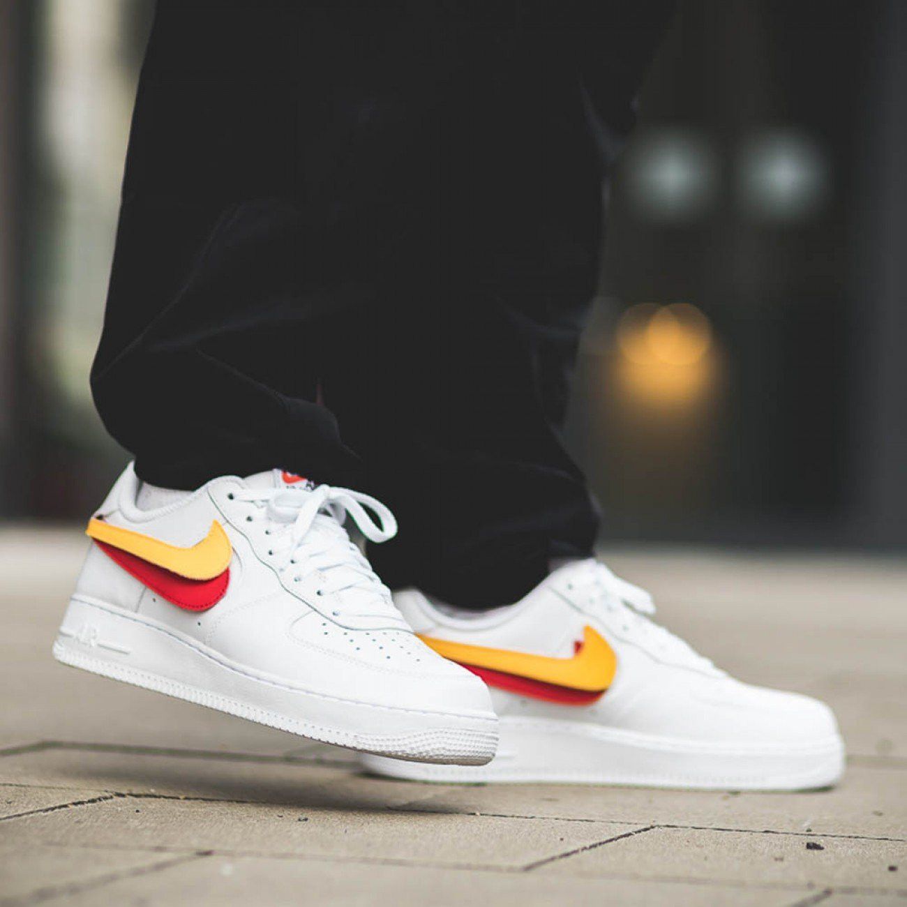 Nike Nike Air Force 1 Velcro Swoosh Pack White AH8462 102 Size 11.5 Grailed