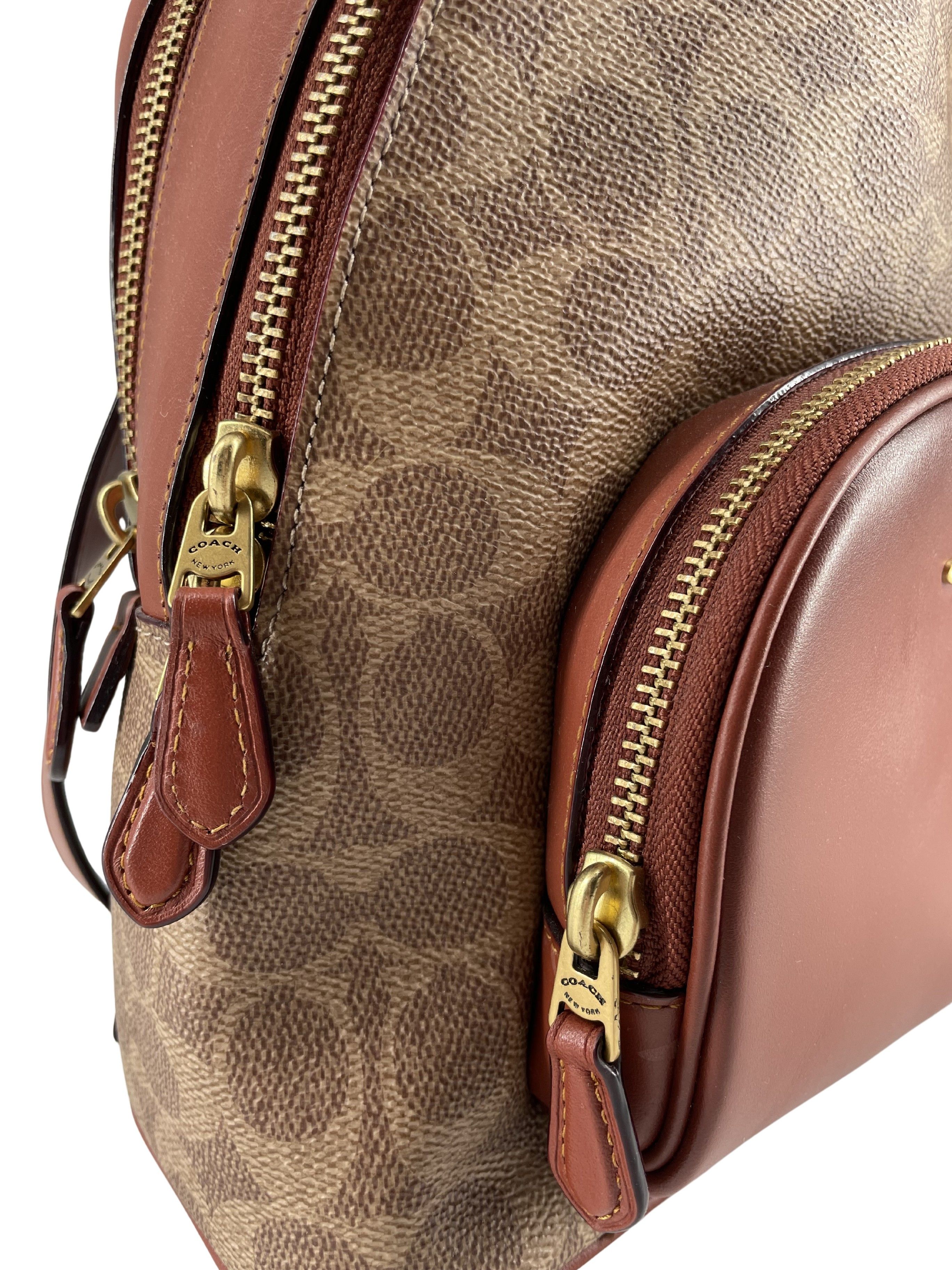 Coach Coach Signature backpack Size ONE SIZE - 4 Thumbnail