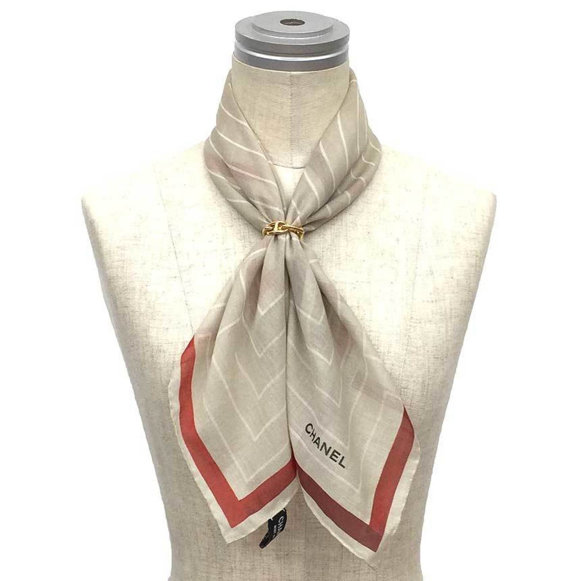 Chanel Chanel Coco Mark scarf Size ONE SIZE - 2 Thumbnail