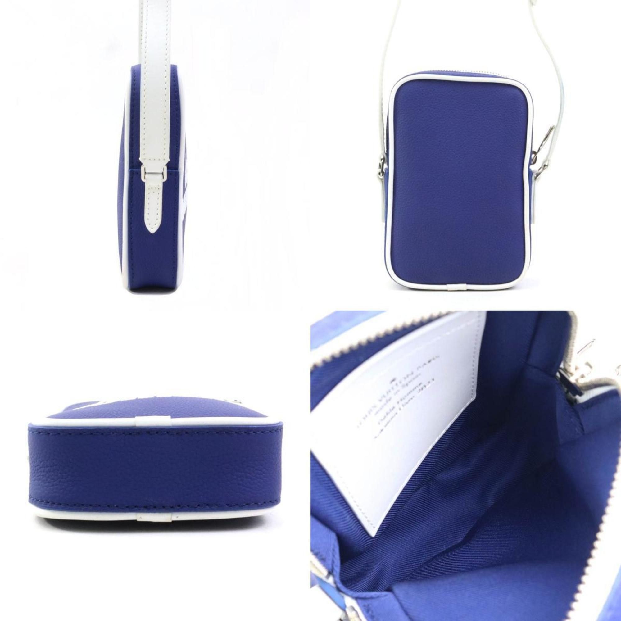 Louis Vuitton Louis Vuitton Shoulder Bag Everyday LV Danube PPM Leather Blue x White Men's Women's M45893 90139a Size ONE SIZE - 2 Thumbnail
