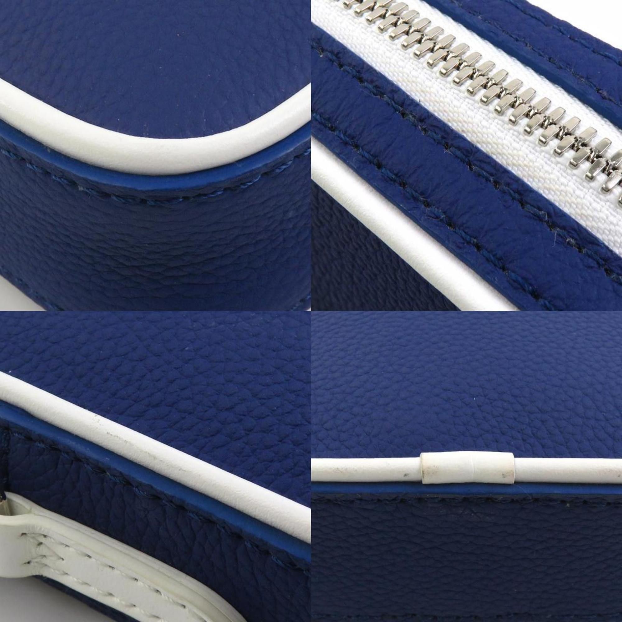 Louis Vuitton Louis Vuitton Shoulder Bag Everyday LV Danube PPM Leather Blue x White Men's Women's M45893 90139a Size ONE SIZE - 3 Thumbnail