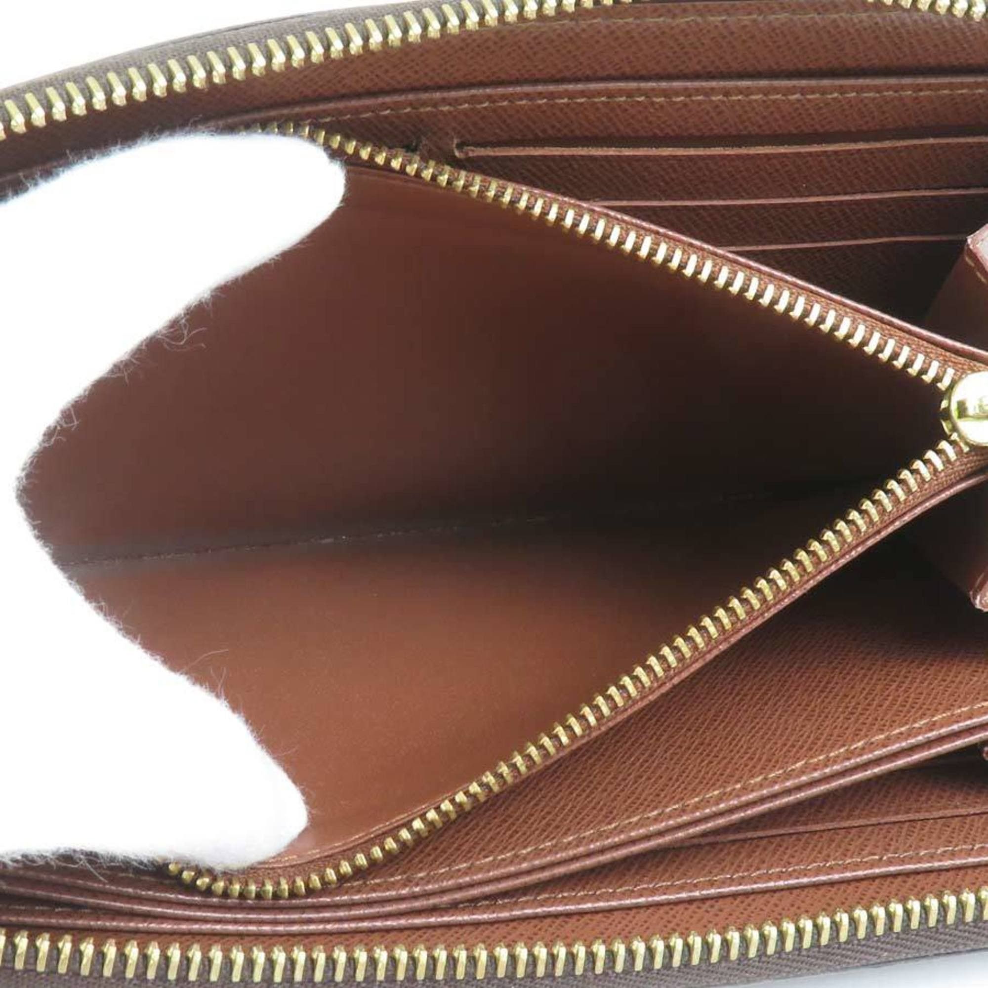 Louis Vuitton Louis Vuitton Round Long Wallet Monogram Zippy Canvas Brown Men's Women's M42616 h31248a Size ONE SIZE - 4 Thumbnail