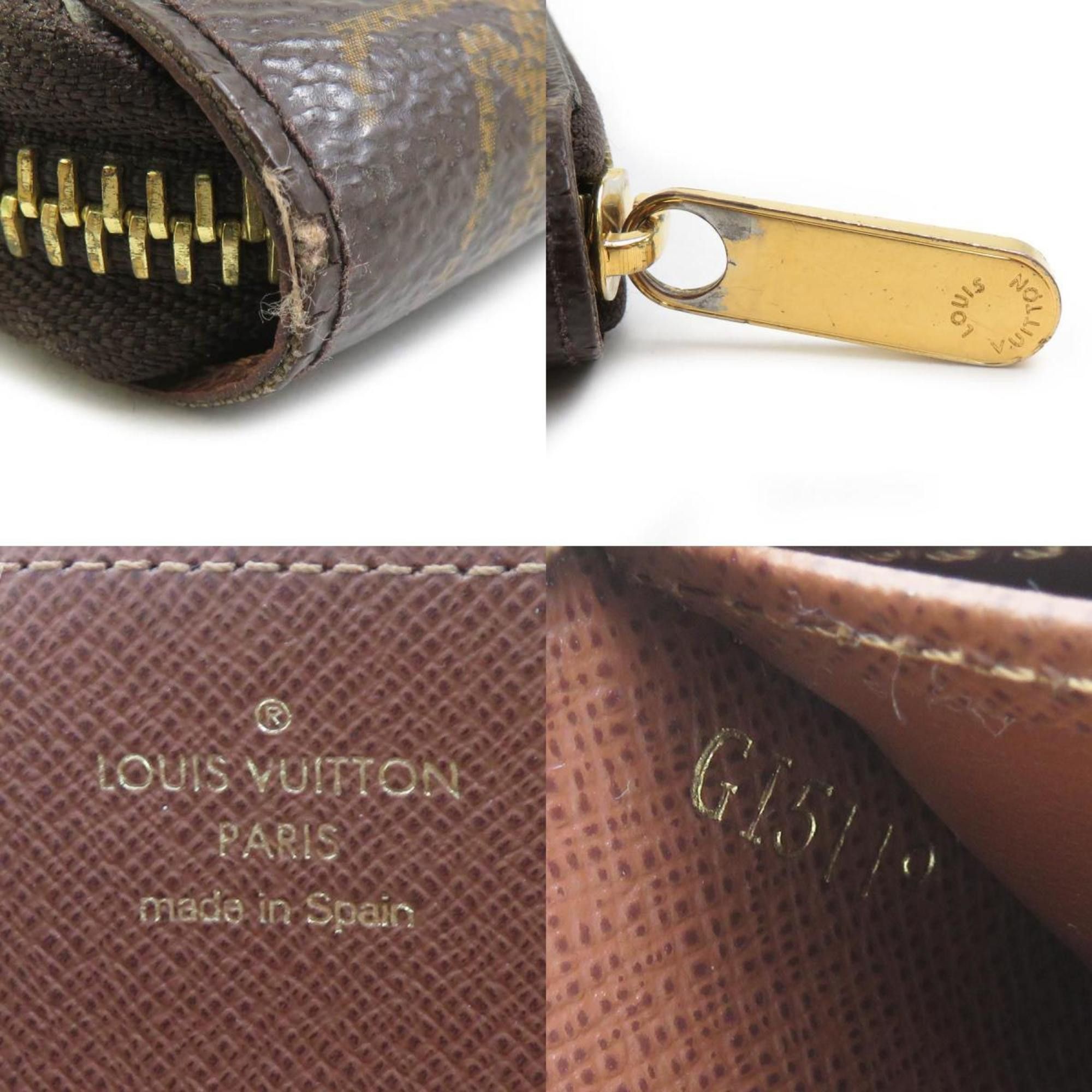 Louis Vuitton Louis Vuitton Round Long Wallet Monogram Zippy Canvas Brown Men's Women's M42616 h31248a Size ONE SIZE - 5 Thumbnail