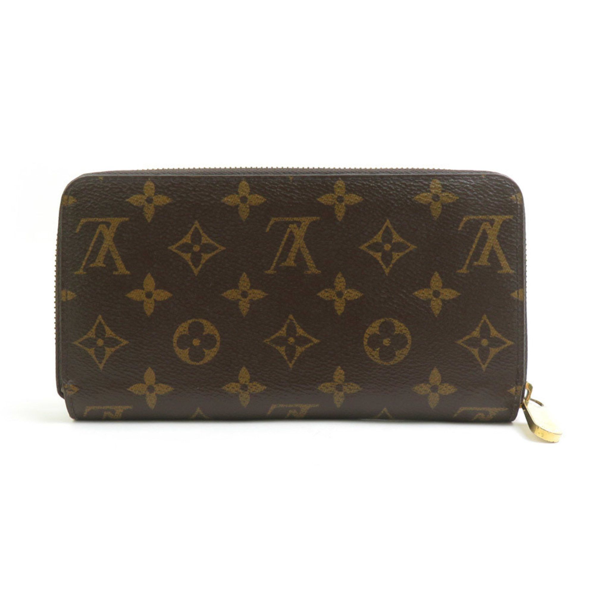 Louis Vuitton Louis Vuitton Round Long Wallet Monogram Zippy Canvas Brown Men's Women's M42616 h31248a Size ONE SIZE - 2 Thumbnail