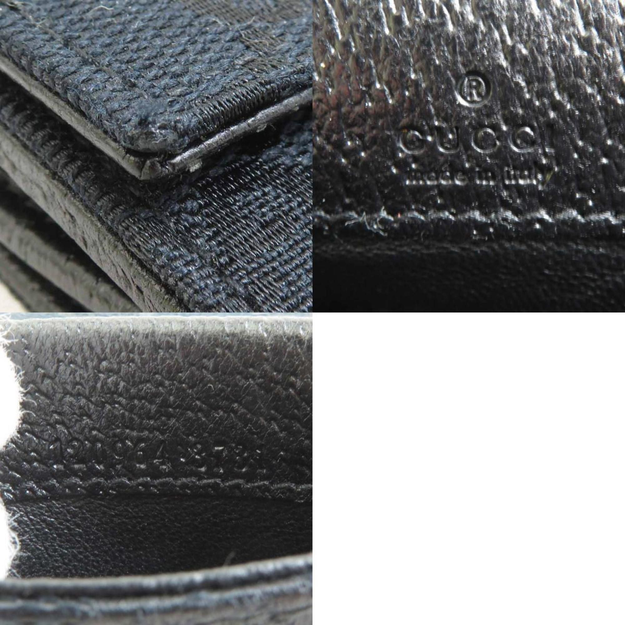 Gucci GUCCI Wallet/Coin Case GG Canvas Black Men's Women's 120964 h31249a Size ONE SIZE - 5 Thumbnail